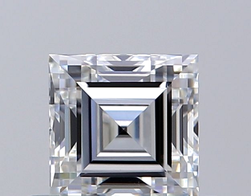 0.42 carat G-VVS2 Natūralus Square Radiant Deimantas (1)