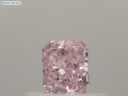0.28 carat Fancy Pink-SI2 Natūralus Radiant Deimantas (1)