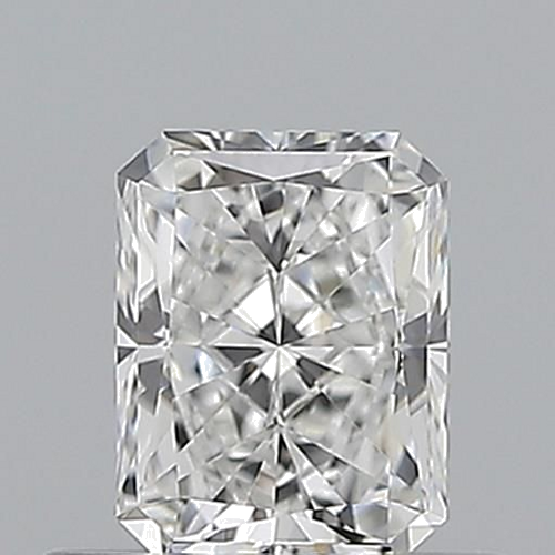 0.5 carat F-VVS2 Natūralus Radiant Deimantas (1)