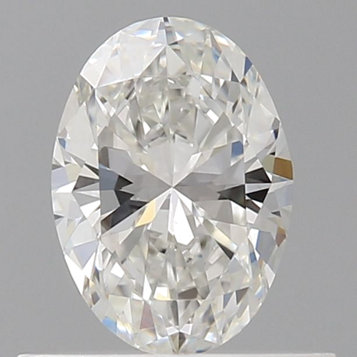 0.5 carat G-VS1 Natūralus Oval Deimantas (1)