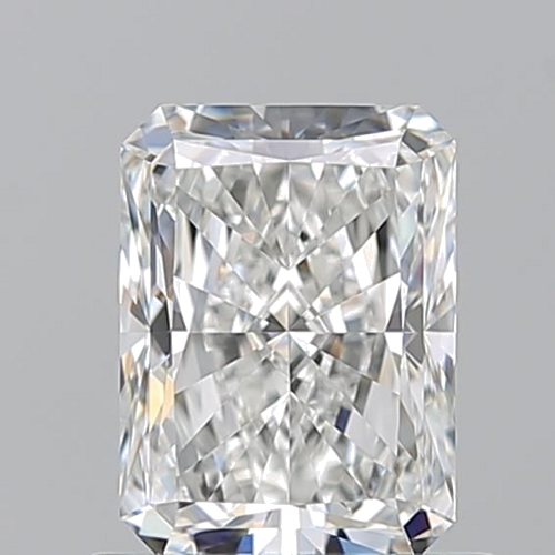 1.01 carat G-VVS1 Natūralus Radiant Deimantas (1)