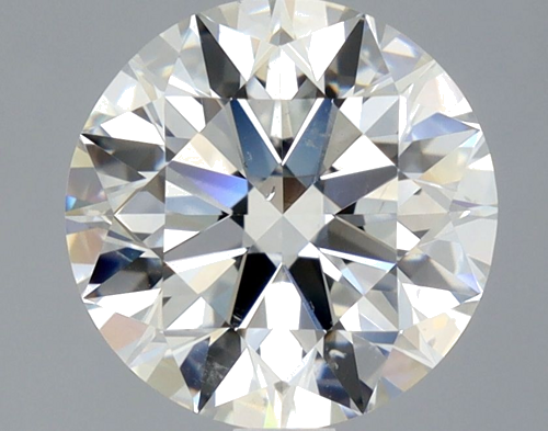 2.01 carat I-SI1 Excellent cut Natūralus Round Deimantas (1)