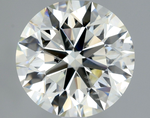 2.22 carat K-SI2 Excellent cut Natūralus Round Deimantas (1)