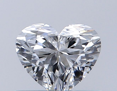 0.51 carat E-VS1 Natūralus Heart Deimantas (1)