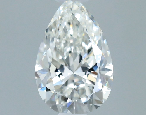 0.4 carat G-VS1 Natūralus Pear Deimantas (1)