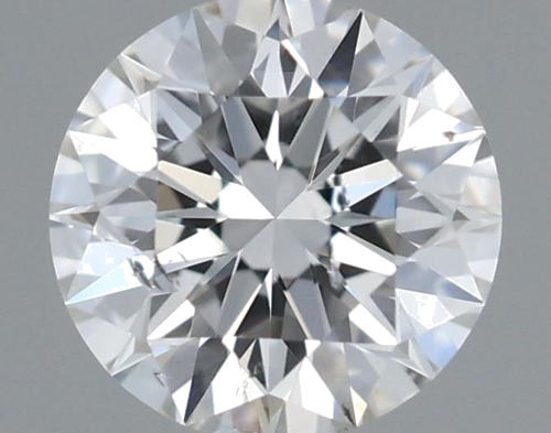 0.36 carat G-SI2 Excellent cut Natūralus Round Deimantas (1)