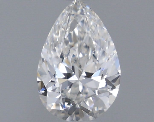 0.32 carat E-VVS1 Natūralus Pear Deimantas (1)