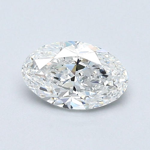 0.7 carat E-VVS2 Natūralus Oval Deimantas (1)