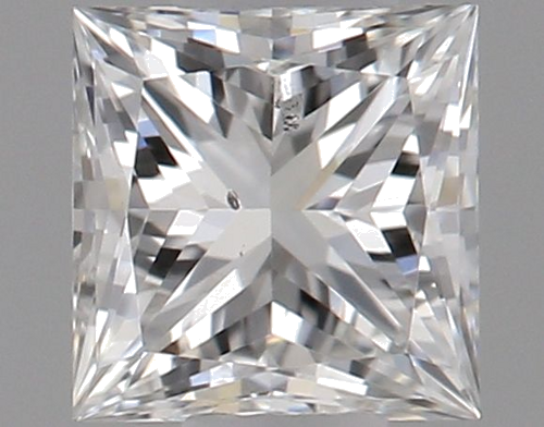 0.3 carat F-SI1 Natūralus Princess Deimantas (1)
