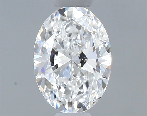 0.3 carat D-VVS1 Natūralus Oval Deimantas (1)