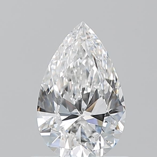 0.7 carat E-VVS2 Natūralus Pear Deimantas (1)