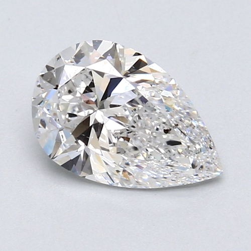 1.74 carat D-SI1 Natūralus Pear Deimantas (1)