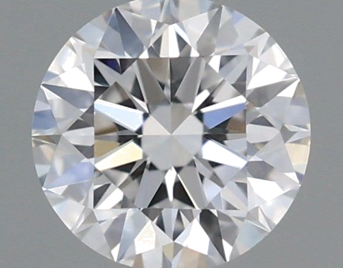 0.53 carat D-VVS2 Excellent cut Natūralus Round Deimantas (1)