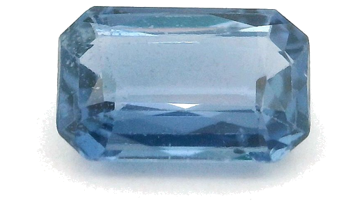 1.13 carat BLUE STEP cut Octagonal Safyras (1)