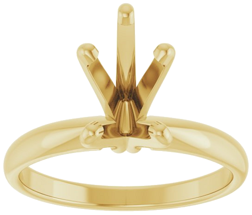 Sužadėtuvių Žiedas „Solitaire“ 14k yellow gold Pear 10mm x 6.5mm (3)