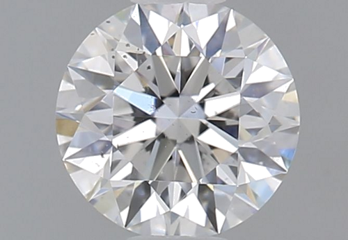 0.42 carat E-SI1 Excellent cut Natūralus Round Deimantas (1)