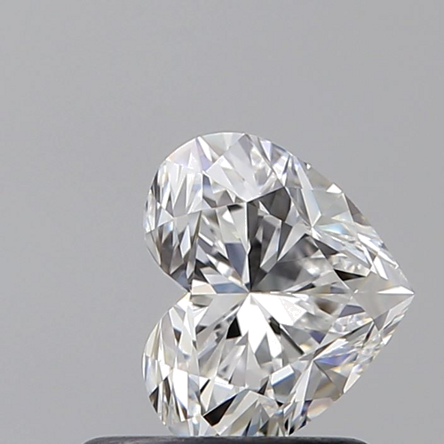 0.7 carat E-VS2 Natūralus Heart Deimantas (1)