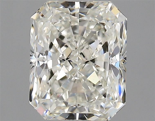 1.02 carat I-VVS2 Natūralus Radiant Deimantas (1)