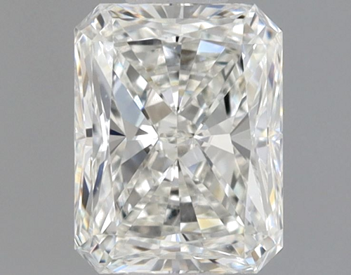 0.51 carat H-VS2 Natūralus Radiant Deimantas (1)