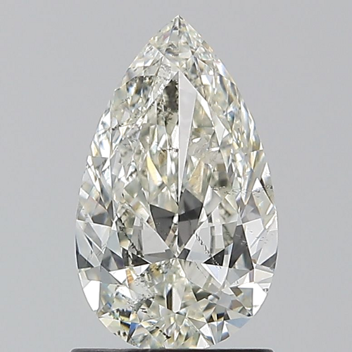 1.2 carat I-SI2 Natūralus Pear Deimantas (1)