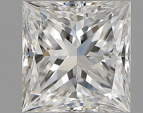 0.51 carat G-VS2 Natūralus Princess Deimantas (1)
