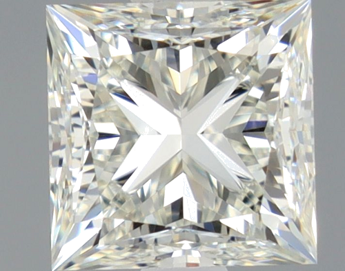 1.01 carat K-VVS2 Natūralus Princess Deimantas (1)