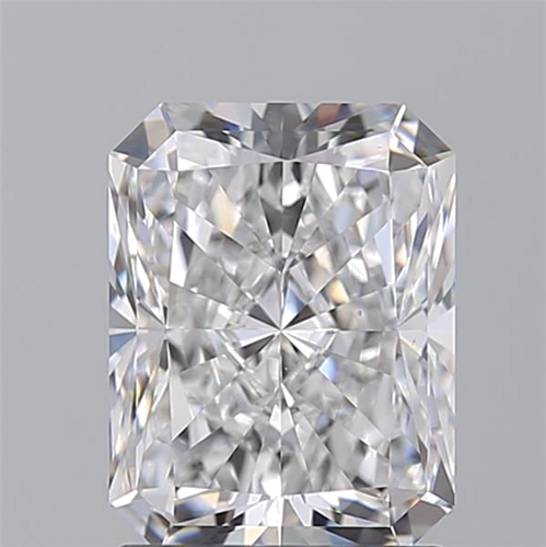 2.02 carat D-VS2 Natūralus Radiant Deimantas (1)