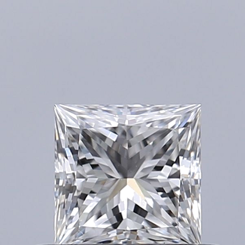 0.41 carat E-VS2 Natūralus Princess Deimantas (1)