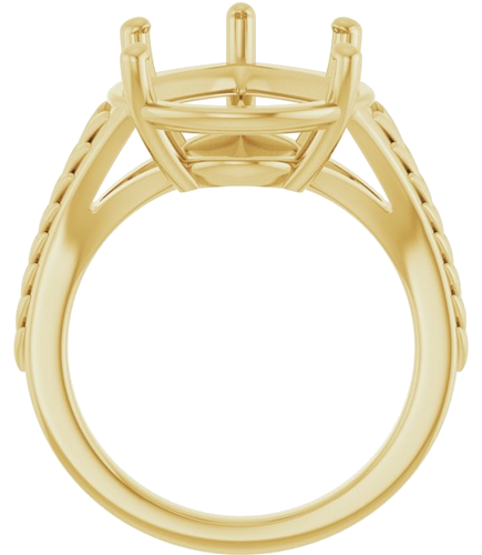 Sužadėtuvių Žiedas „Solitaire“ 14k yellow gold Pear 16mm x 12mm (2)