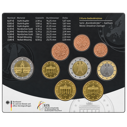 2016 Germany Euro Coin Set (2)