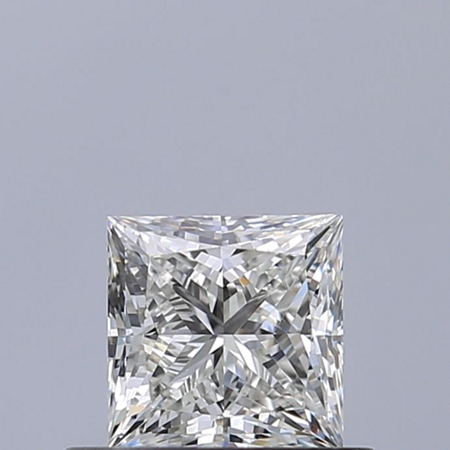 0.52 carat H-IF Natūralus Princess Deimantas (1)