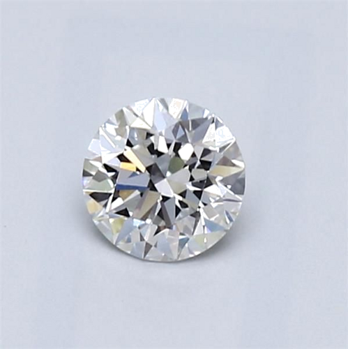 0.5 carat F-VS2 Excellent cut Natūralus Round Deimantas (1)