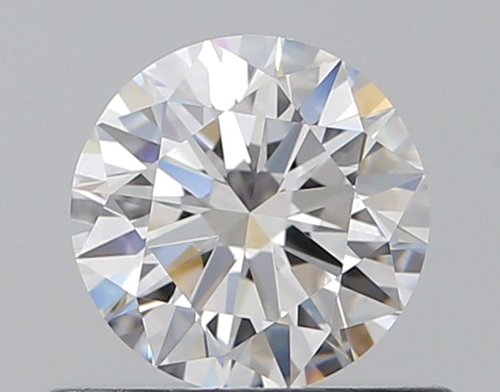 0.53 carat D-VVS1 Excellent cut Natūralus Round Deimantas (1)