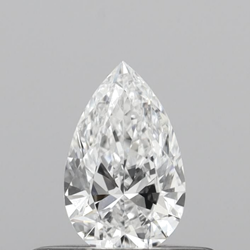 0.3 carat D-VVS2 Natūralus Pear Deimantas (1)