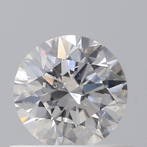 0.5 carat F-SI2 Excellent cut Natūralus Round Deimantas (1)
