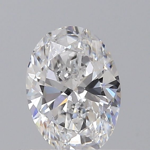 0.4 carat D-VS2 Natūralus Oval Deimantas (1)