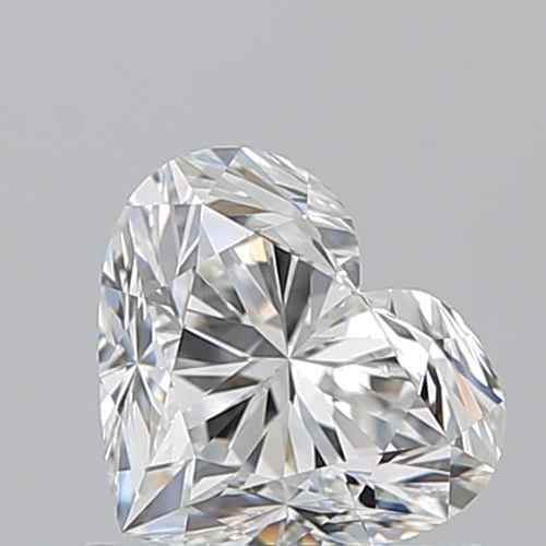 1.01 carat G-VS1 Natūralus Heart Deimantas (1)
