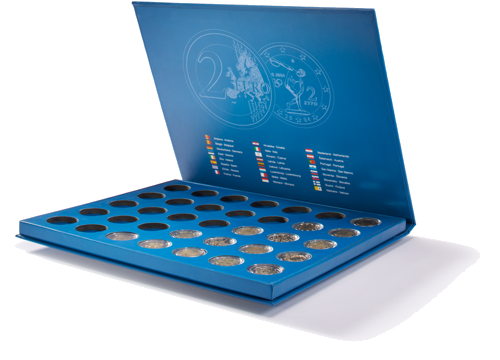 Футляр Lucca для монет 2 евро в капсулах (1)