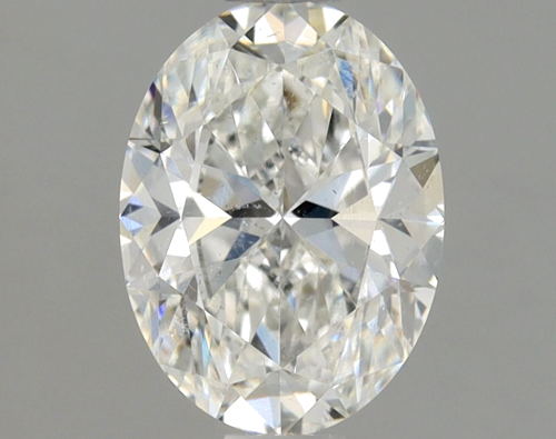 1.0 carat G-SI2 Natūralus Oval Deimantas (1)