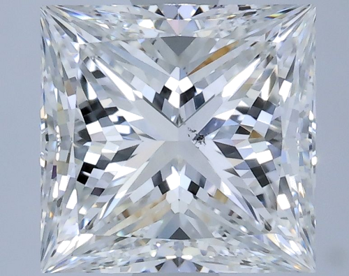 1.51 carat F-SI1 Natūralus Princess Deimantas (1)