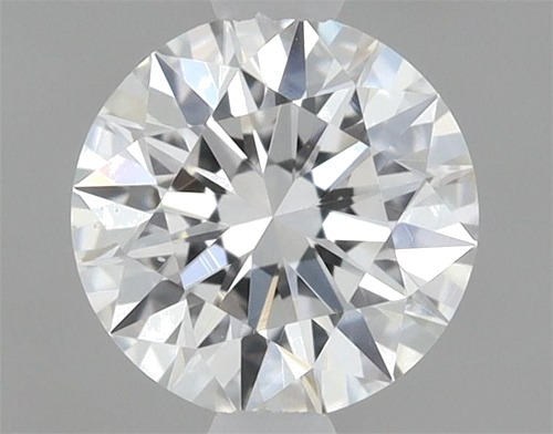 0.32 carat E-VS2 Excellent cut Natūralus Round Deimantas (1)
