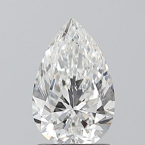 1.2 carat F-VS1 Natūralus Pear Deimantas (1)