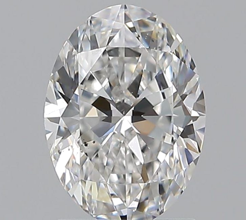 1.51 carat E-SI1 Natūralus Oval Deimantas (1)
