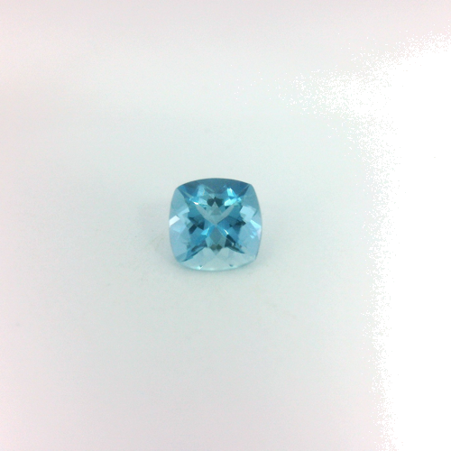 0.52 carat BLUE Cushion Aquamarine (1)