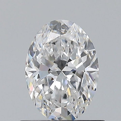0.7 carat D-SI1 Natūralus Oval Deimantas (1)