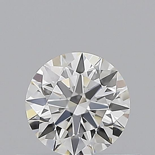 0.41 carat H-VVS2 Excellent cut Natūralus Round Deimantas (1)