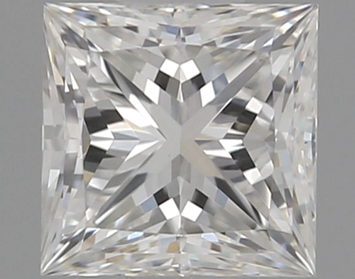 0.32 carat G-VVS2 Natūralus Princess Deimantas (1)
