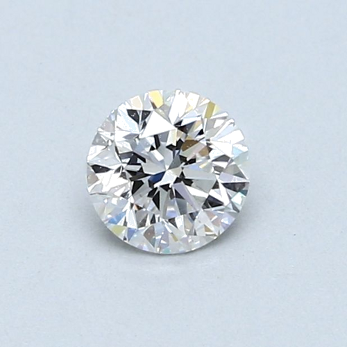 0.5 carat E-VS2 GD cut Natūralus Round Deimantas (1)
