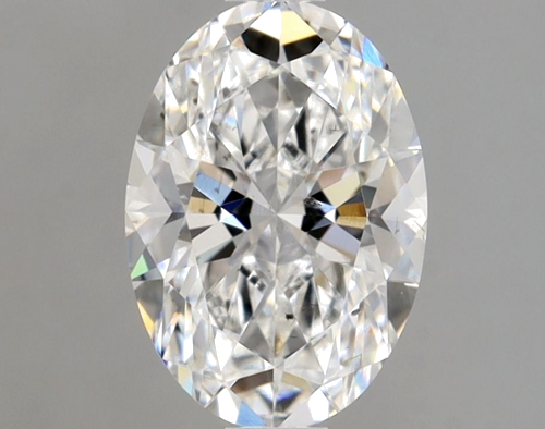 1.02 carat E-SI1 Natūralus Oval Deimantas (1)