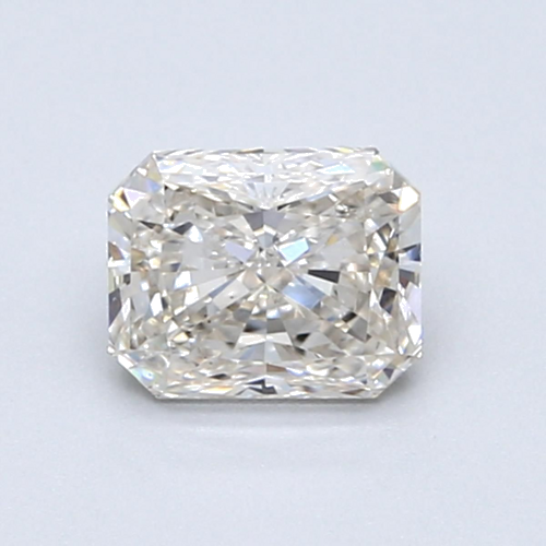 0.9 carat K FAINT BROWN-VS2 Natūralus Radiant Deimantas (1)